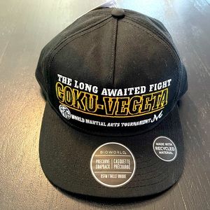 Brand new Bioworld snap back hat Dragon Ball Z; Goku vs Vegeta